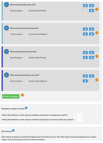 Sociogram Templates