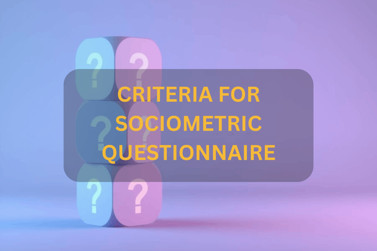 sociometric questionnaire
